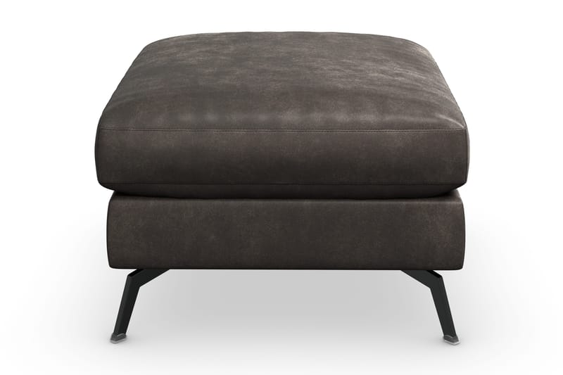 Ocean Lyx Fotpall - Svart/Läder - Möbler - Vardagsrum - Stolar & sittmöbler - Pallar - Fotpall