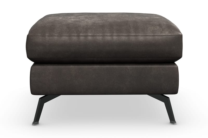 Ocean Lyx Fotpall - Svart/Läder - Möbler - Vardagsrum - Stolar & sittmöbler - Pallar - Fotpall