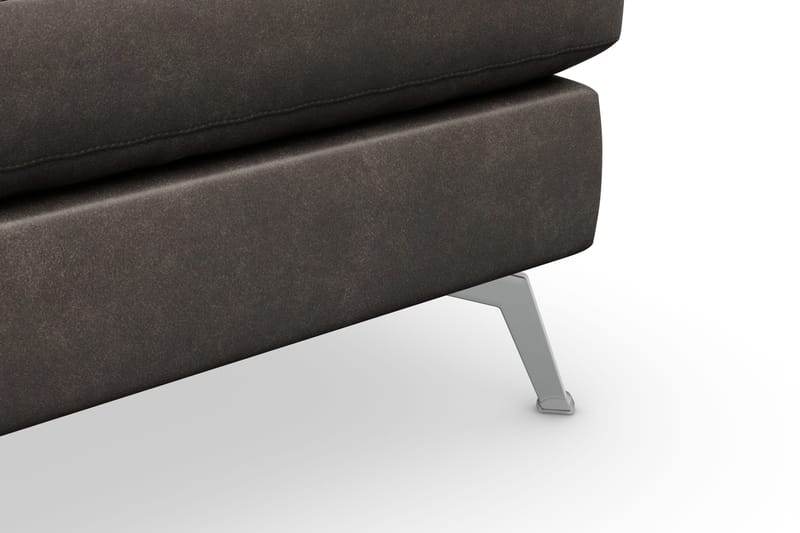 Ocean Lyx Fotpall - Svart/Läder - Möbler - Vardagsrum - Stolar & sittmöbler - Pallar - Fotpall