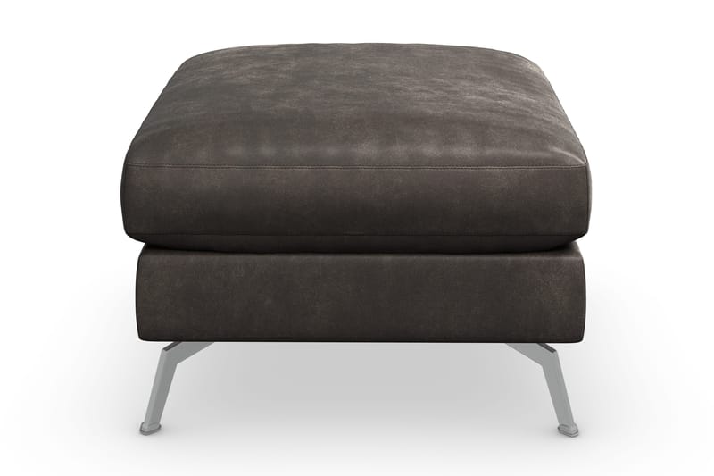 Ocean Lyx Fotpall - Svart/Läder - Möbler - Vardagsrum - Stolar & sittmöbler - Pallar - Fotpall