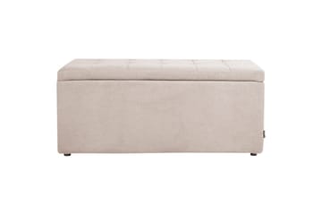Fotpall Orem Beige/svart - Beige/svart - Möbler - Vardagsrum - Stolar & sittmöbler - Pallar - Fotpall