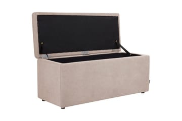 Fotpall Orem Beige/svart - Beige/svart - Möbler - Vardagsrum - Stolar & sittmöbler - Pallar - Fotpall