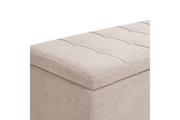 Fotpall Orem Beige/svart - Beige/svart - Möbler - Vardagsrum - Stolar & sittmöbler - Pallar - Fotpall