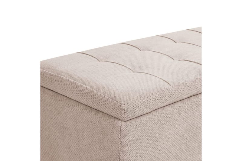 Fotpall Orem Beige/svart - Beige/svart - Möbler - Vardagsrum - Stolar & sittmöbler - Pallar - Fotpall