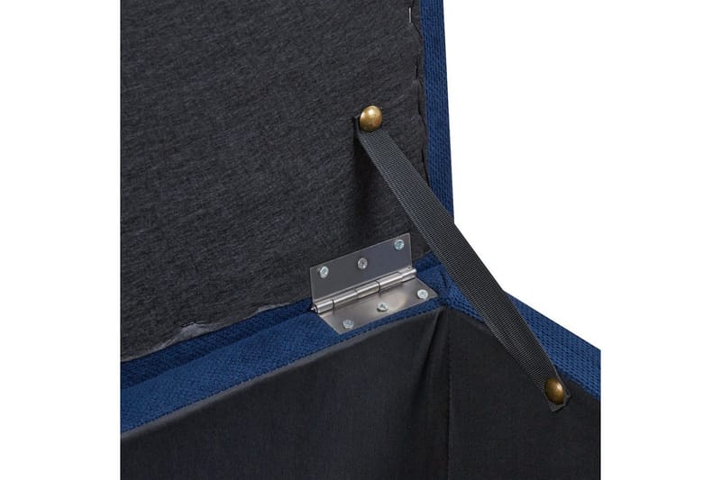 Fotpall Orem Blå/Svart - Blå/Svart - Möbler - Vardagsrum - Stolar & sittmöbler - Pallar - Fotpall