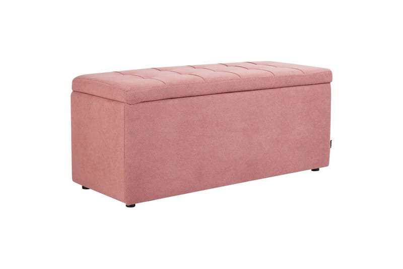 Fotpall Orem Rosa/Svart - Rosa/Svart - Möbler - Vardagsrum - Stolar & sittmöbler - Pallar - Fotpall