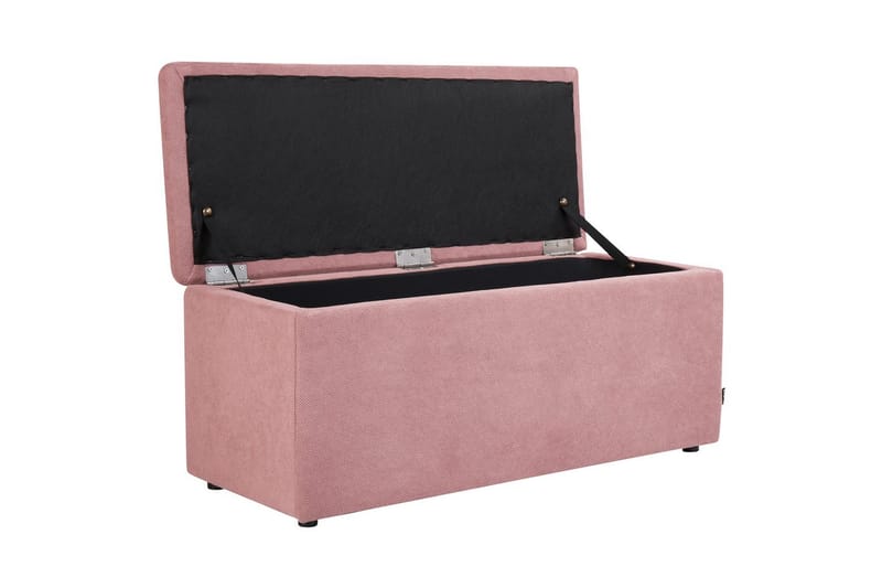 Fotpall Orem Rosa/Svart - Rosa/Svart - Möbler - Vardagsrum - Stolar & sittmöbler - Pallar - Fotpall