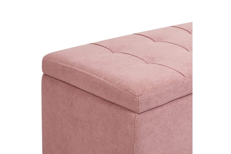 Fotpall Orem Rosa/Svart - Rosa/Svart - Möbler - Vardagsrum - Stolar & sittmöbler - Pallar - Fotpall