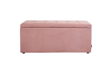 Fotpall Orem Rosa/Svart - Rosa/Svart - Möbler - Vardagsrum - Stolar & sittmöbler - Pallar - Fotpall