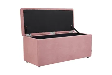 Fotpall Orem Rosa/Svart - Rosa/Svart - Möbler - Vardagsrum - Stolar & sittmöbler - Pallar - Fotpall