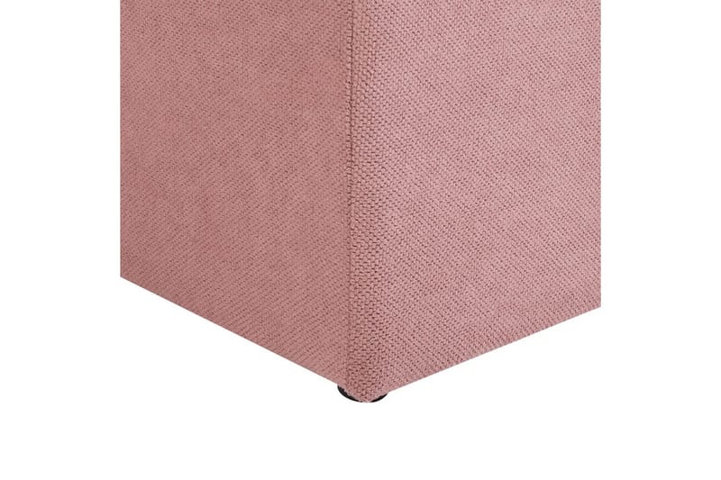 Fotpall Orem Rosa/Svart - Rosa/Svart - Möbler - Vardagsrum - Stolar & sittmöbler - Pallar - Fotpall