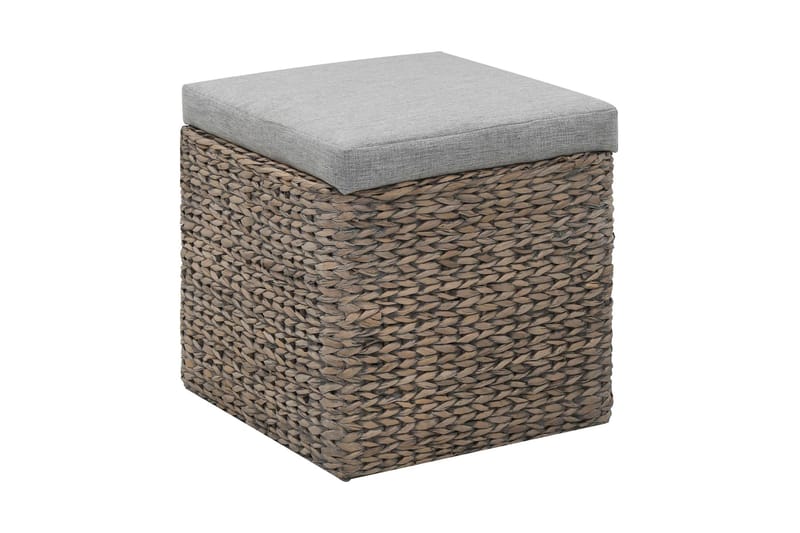 Ottoman set 2 delar sjögräs grå - Grå - Möbler - Vardagsrum - Stolar & sittmöbler - Pallar - Fotpall