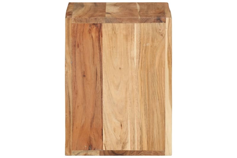 Pall 40x30x40 cm massivt akaciaträ - Brun - Möbler - Vardagsrum - Stolar & sittmöbler - Pallar - Fotpall