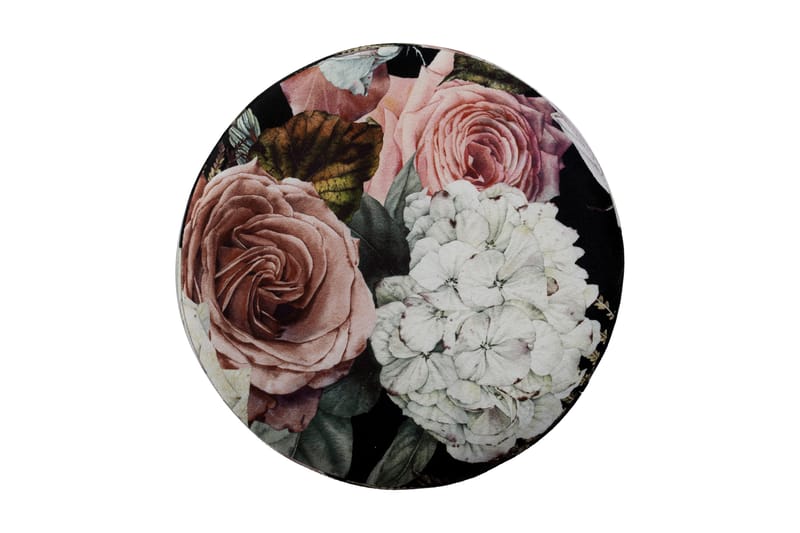 Pall La Perla - Blommig - Möbler - Vardagsrum - Stolar & sittmöbler - Pallar - Fotpall