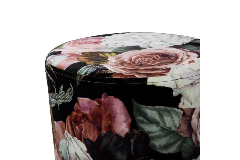 Pall La Perla - Blommig - Möbler - Vardagsrum - Stolar & sittmöbler - Pallar - Fotpall