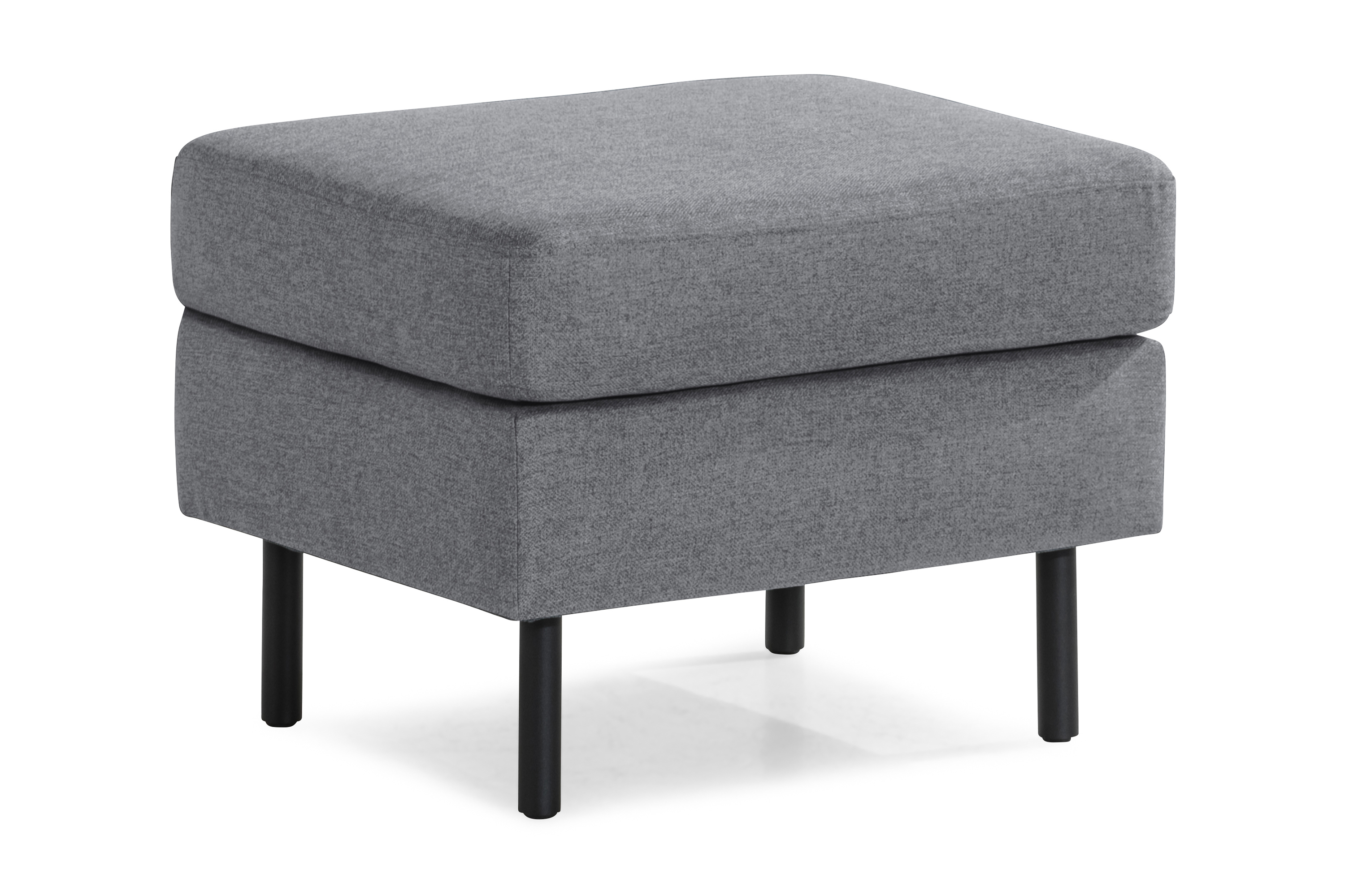 peppe fotpall ljusgrå -