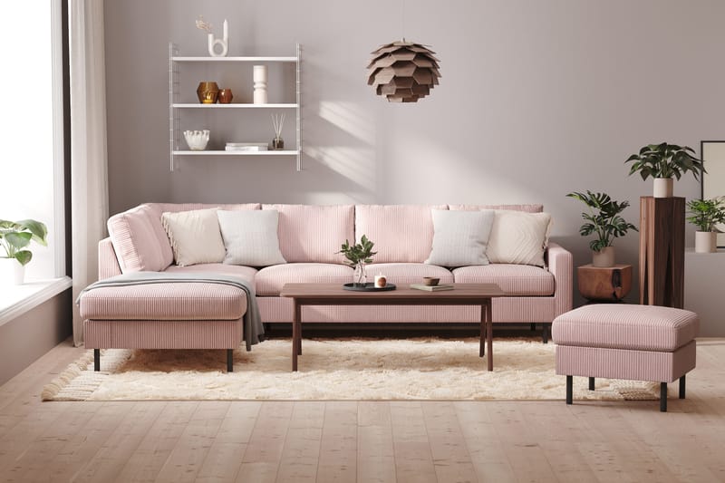 Peppe Fotpall Rosa - Möbler - Vardagsrum - Stolar & sittmöbler - Pallar - Fotpall