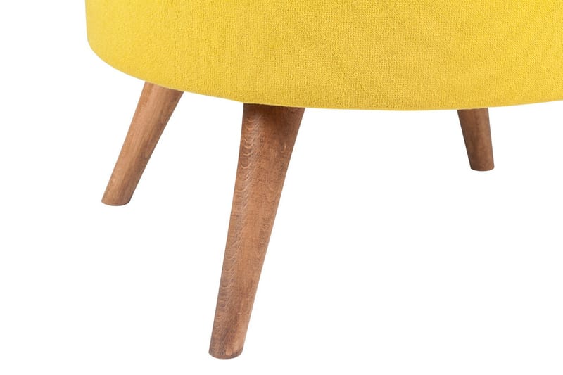 Phyllisann Fotpall - Gul - Möbler - Vardagsrum - Stolar & sittmöbler - Pallar - Fotpall