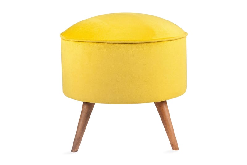 Phyllisann Fotpall - Gul - Möbler - Vardagsrum - Stolar & sittmöbler - Pallar - Fotpall