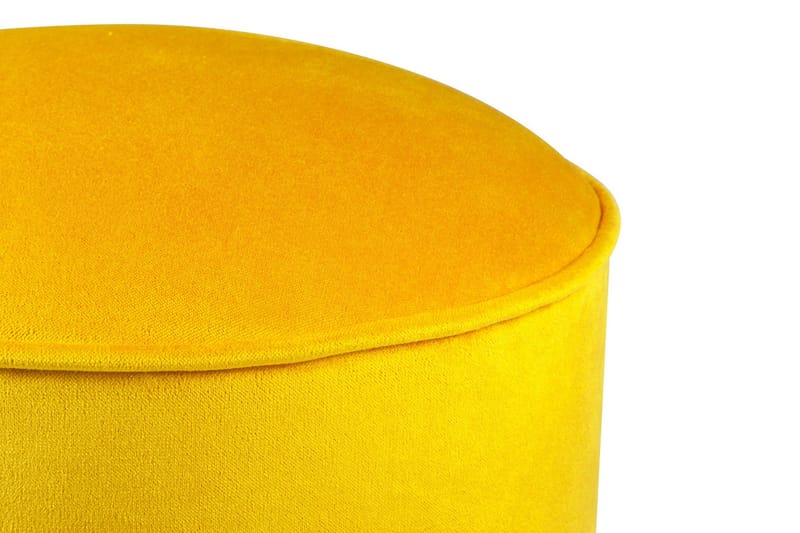 Phyllisann Fotpall - Gul - Möbler - Vardagsrum - Stolar & sittmöbler - Pallar - Fotpall