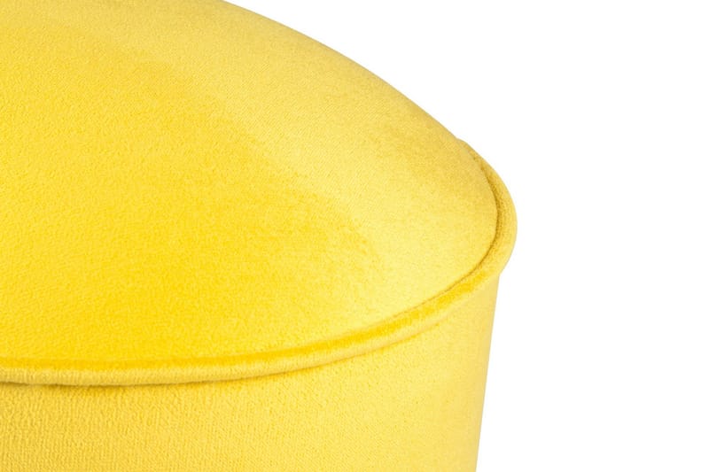 Phyllisann Fotpall - Gul - Möbler - Vardagsrum - Stolar & sittmöbler - Pallar - Fotpall