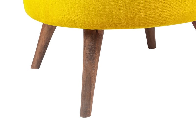 Phyllisann Fotpall - Gul - Möbler - Vardagsrum - Stolar & sittmöbler - Pallar - Fotpall