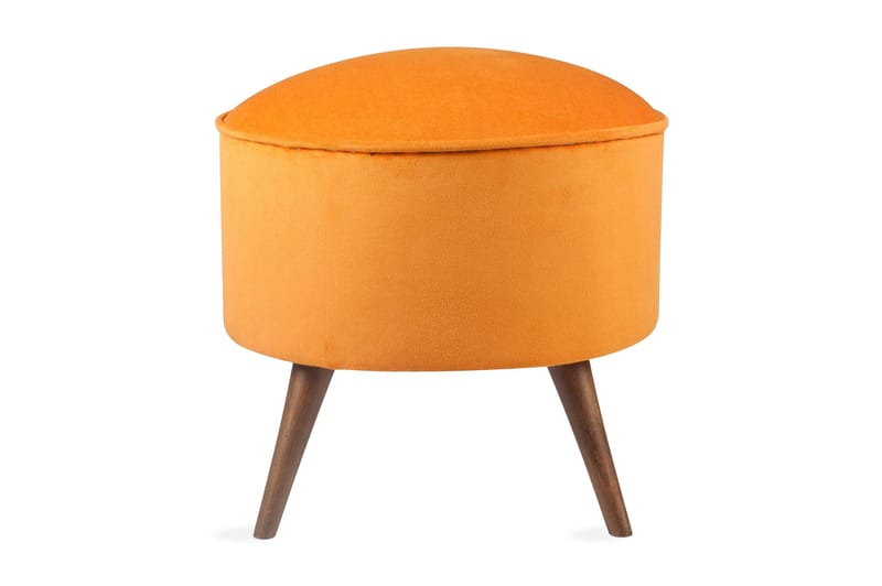 Phyllisann Fotpall - Orange - Möbler - Vardagsrum - Stolar & sittmöbler - Pallar - Fotpall