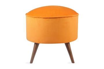 Phyllisann Fotpall - Orange - Möbler - Vardagsrum - Stolar & sittmöbler - Pallar - Fotpall