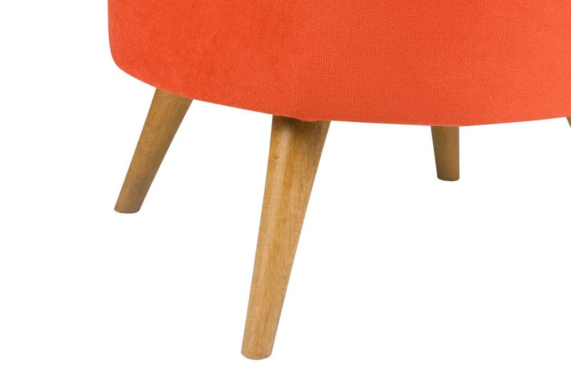 Phyllisann Fotpall - Röd - Möbler - Vardagsrum - Stolar & sittmöbler - Pallar - Fotpall