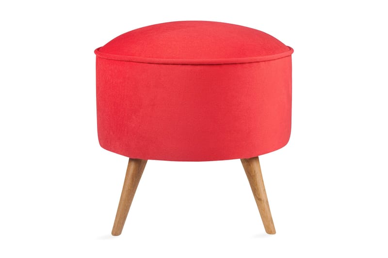 Phyllisann Fotpall - Röd - Möbler - Vardagsrum - Stolar & sittmöbler - Pallar - Fotpall