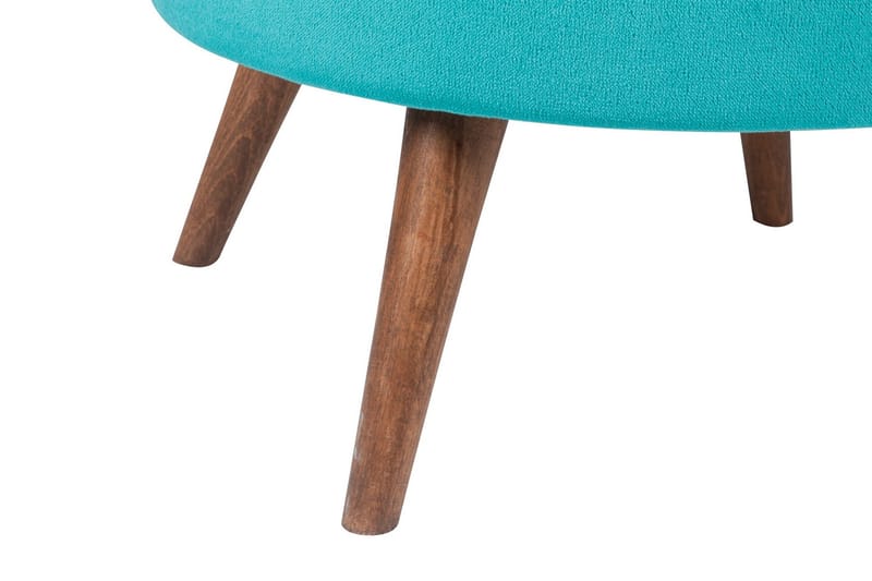 Phyllisann Fotpall - Turkos - Möbler - Vardagsrum - Stolar & sittmöbler - Pallar - Fotpall