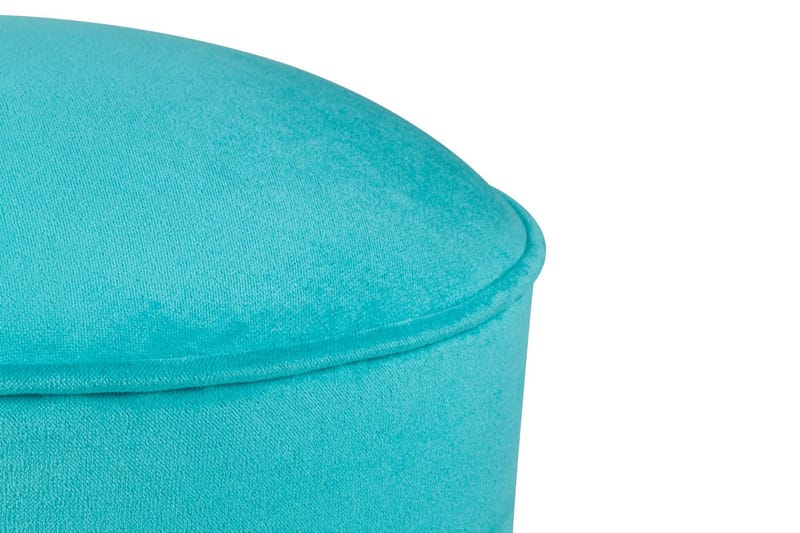 Phyllisann Fotpall - Turkos - Möbler - Vardagsrum - Stolar & sittmöbler - Pallar - Fotpall