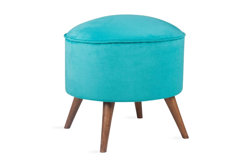 Phyllisann Fotpall - Turkos - Möbler - Vardagsrum - Stolar & sittmöbler - Pallar - Fotpall