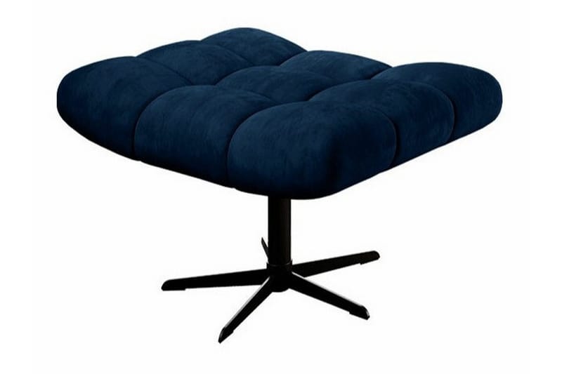 Rathkeale Fotpall 46 cm Dark Blue/Black