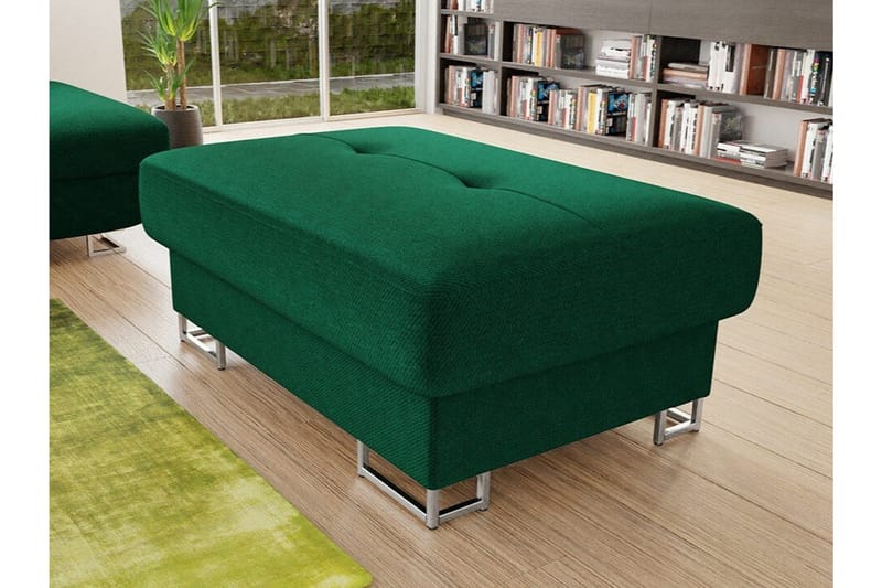 Reginia Fotpall 67 cm Dark green - Möbler - Vardagsrum - Stolar & sittmöbler - Pallar - Fotpall