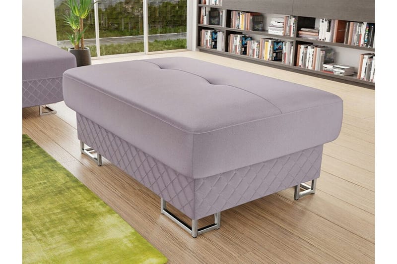 Reginia Fotpall 67 cm Light purple - Möbler - Vardagsrum - Stolar & sittmöbler - Pallar - Fotpall