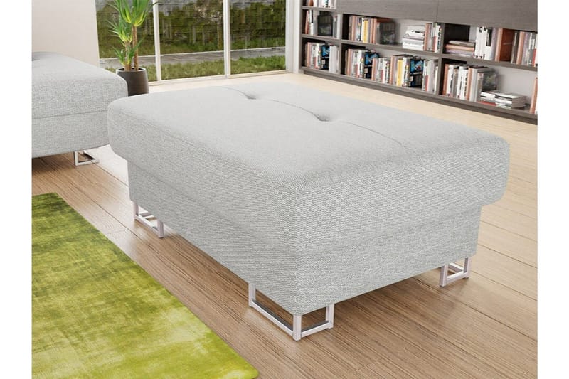 Reginia Fotpall 67 cm White - Möbler - Vardagsrum - Stolar & sittmöbler - Pallar - Fotpall