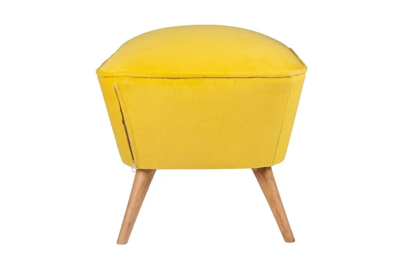 Saberi Fotpall - Gul - Möbler - Vardagsrum - Stolar & sittmöbler - Pallar - Fotpall