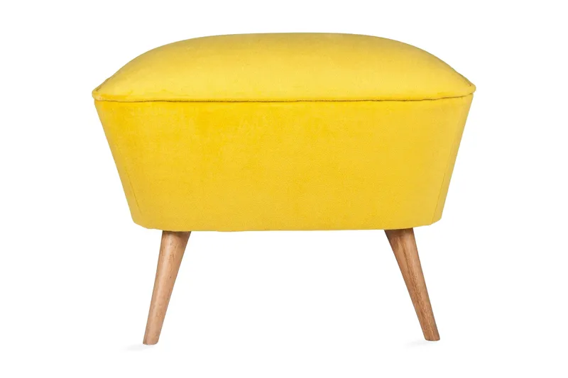 Saberi Fotpall - Gul - Möbler - Vardagsrum - Stolar & sittmöbler - Pallar - Fotpall