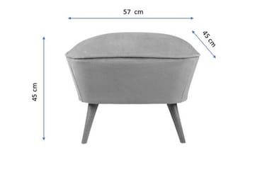 Saberi Fotpall - Lila - Möbler - Vardagsrum - Stolar & sittmöbler - Pallar - Fotpall