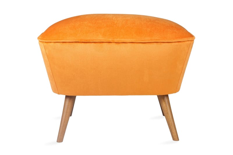 Saberi Fotpall - Orange - Möbler - Vardagsrum - Stolar & sittmöbler - Pallar - Fotpall