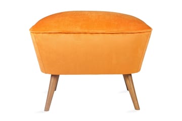 Saberi Fotpall - Orange - Möbler - Vardagsrum - Stolar & sittmöbler - Pallar - Fotpall