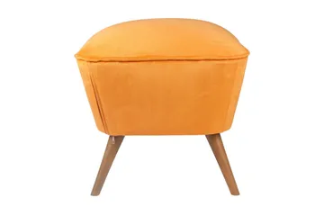 Saberi Fotpall - Orange - Möbler - Vardagsrum - Stolar & sittmöbler - Pallar - Fotpall