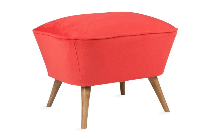 Saberi Fotpall - Röd - Möbler - Vardagsrum - Stolar & sittmöbler - Pallar - Fotpall