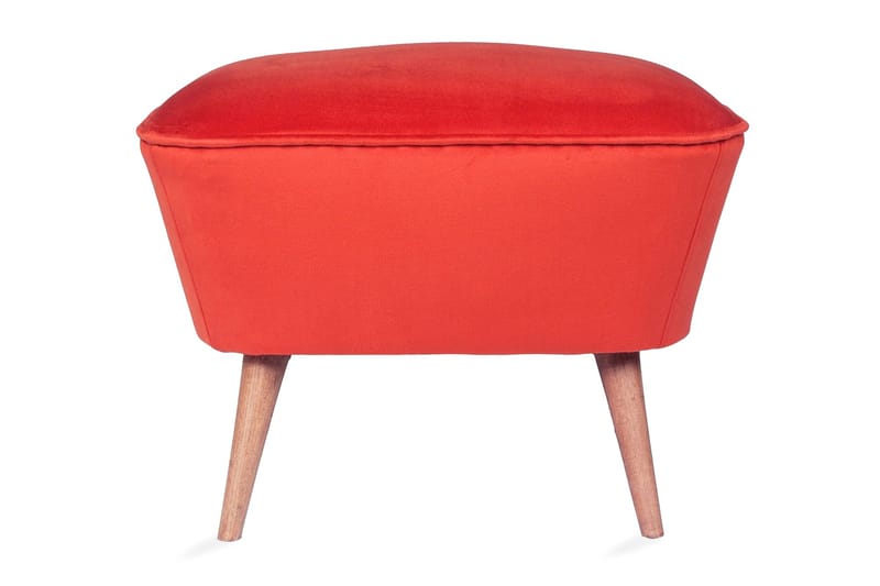 Saberi Fotpall - Röd - Möbler - Vardagsrum - Stolar & sittmöbler - Pallar - Fotpall