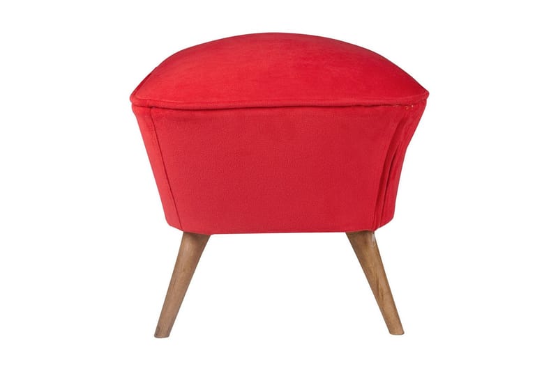 Saberi Fotpall - Röd - Möbler - Vardagsrum - Stolar & sittmöbler - Pallar - Fotpall