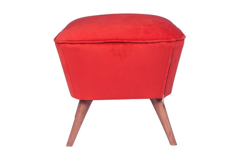 Saberi Fotpall - Röd - Möbler - Vardagsrum - Stolar & sittmöbler - Pallar - Fotpall