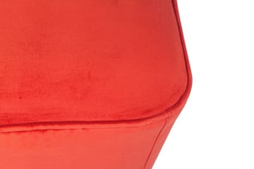 Saberi Fotpall - Röd - Möbler - Vardagsrum - Stolar & sittmöbler - Pallar - Fotpall