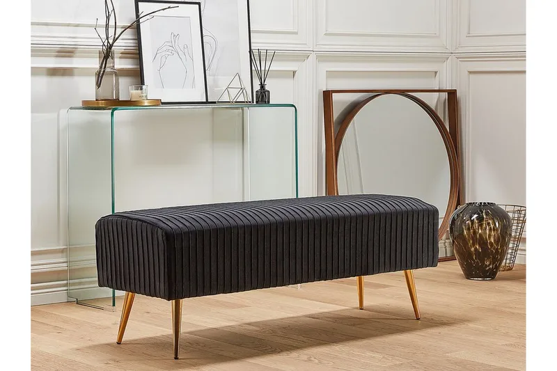 Salbertand Fotpall - Svart - Möbler - Vardagsrum - Stolar & sittmöbler - Pallar - Fotpall