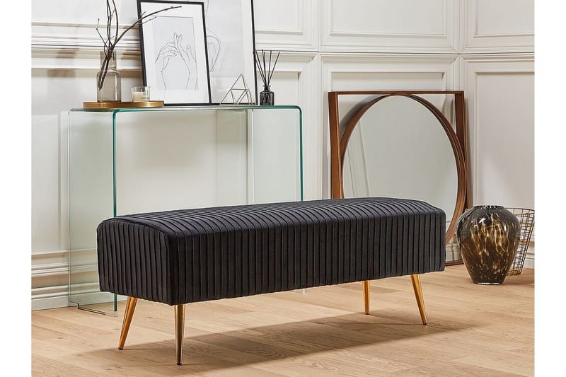 Salbertand Fotpall - Svart - Möbler - Vardagsrum - Stolar & sittmöbler - Pallar - Fotpall